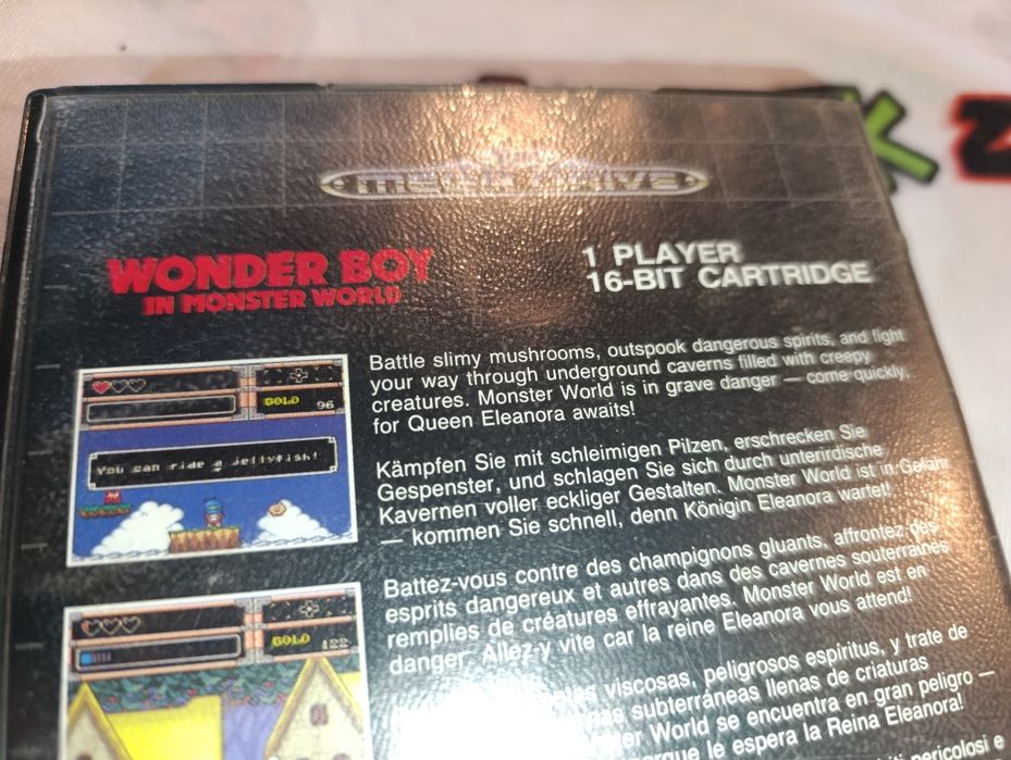 Wonder Boy In Monster World Sega Mega Drive testowana sklep