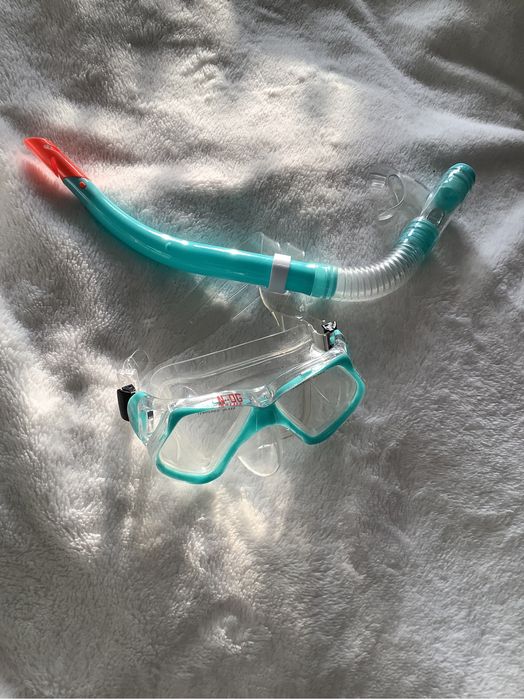 Maska do snurkowania z fajką snorkeling
