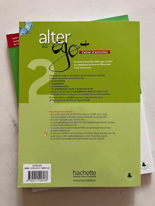 Livro de Francês - Alter Ego + Niveau A2