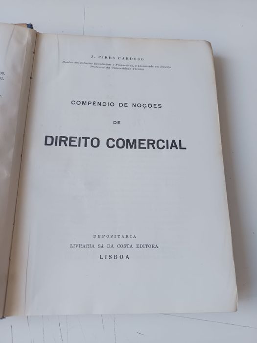 Noções de direito comercial  1963