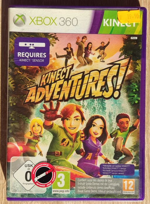 Kinect Adventures! - Xbox 360 | PAL | Kinect | komplet