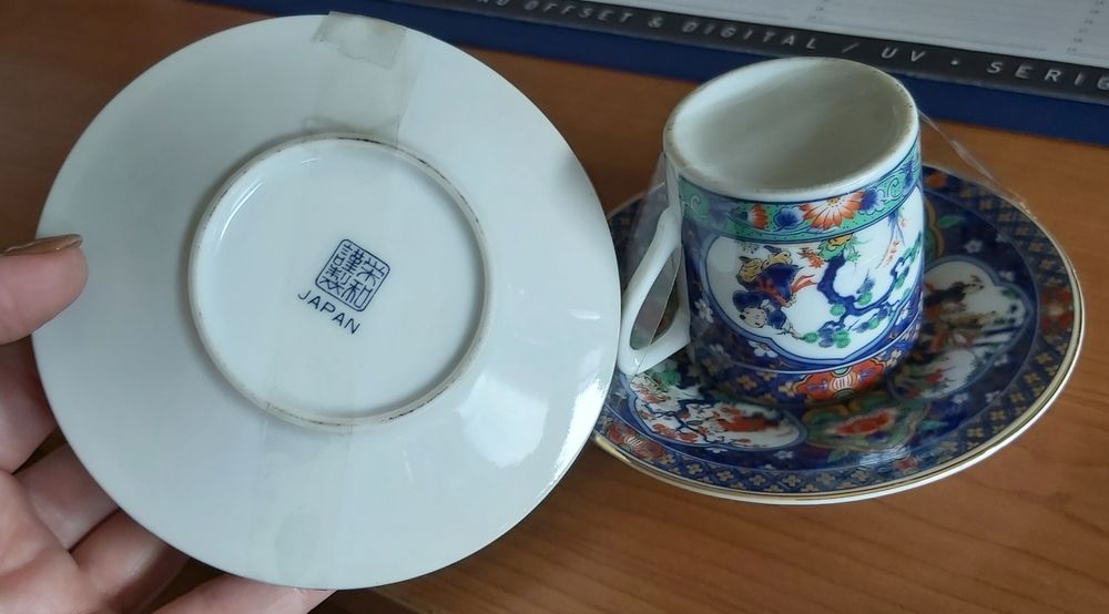 Conjunto 2 chávenas de café (japonesas)