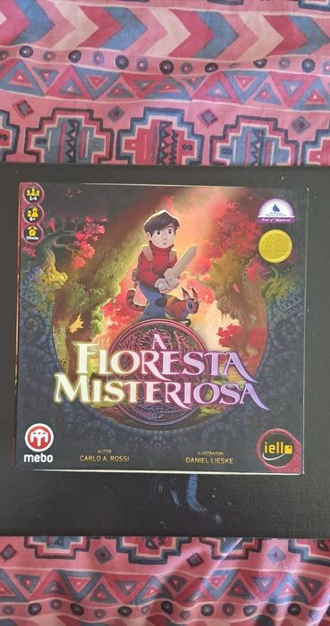 Jogo de tabuleiro "a floresta misteriosa"