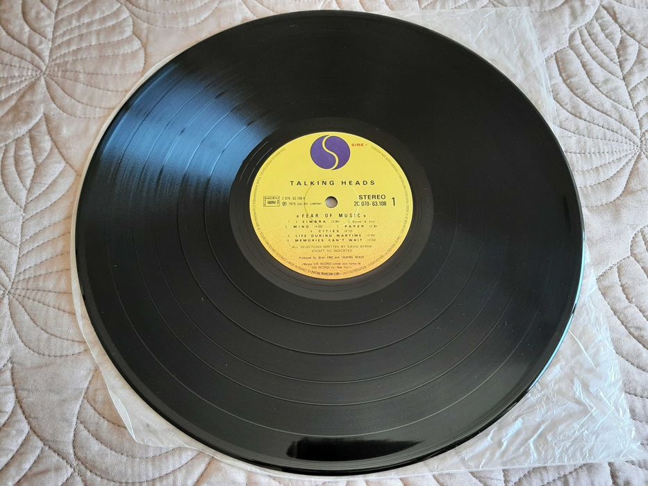 Talking Heads - Fear Of Music - França - Vinil LP