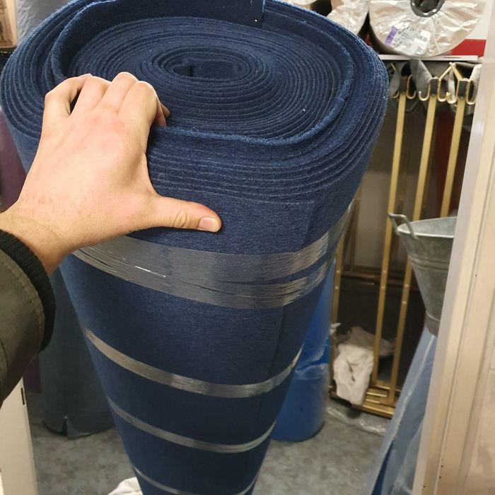 Wykladzina gruba welur targowa 2szer szara beżowa czerwona granat inn