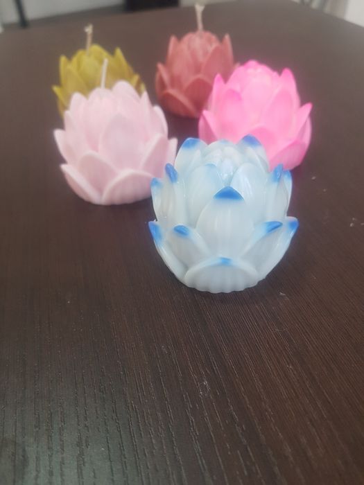 Velas flor lotus