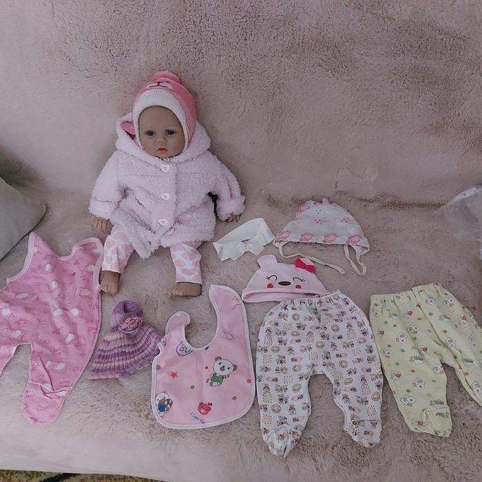 Реалистичная кукла Реборн 55см