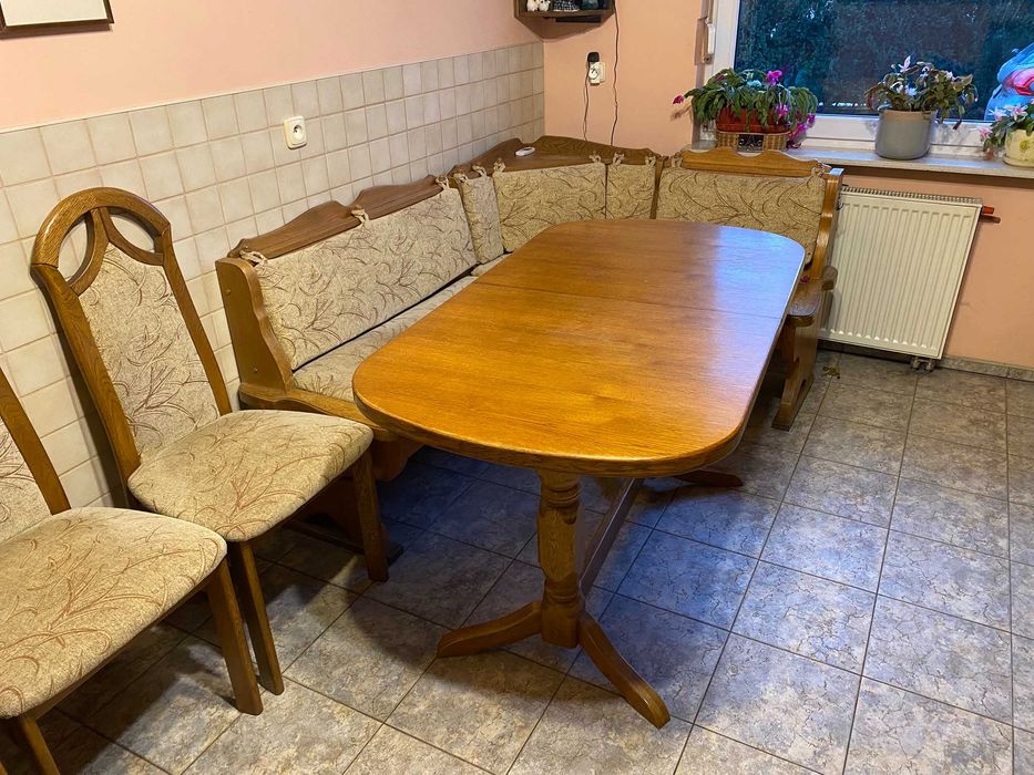 Stół kuchenny rozkładany. tradycyjny, retro 2yk