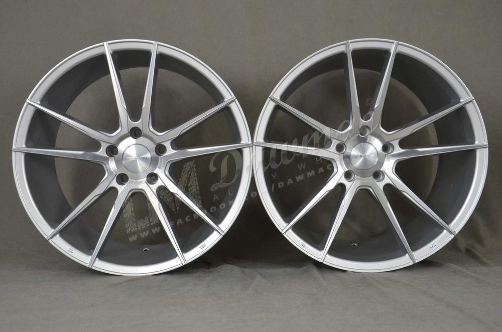 Felgi VEEMANN V-FS24 19" 8,5J ET35 + 9,5J ET43 5x120 Silver Machined