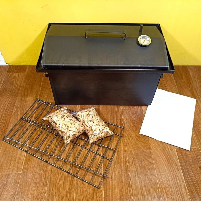 Коптильня гарячого копчення коптилка для гарячего копчения каптилка