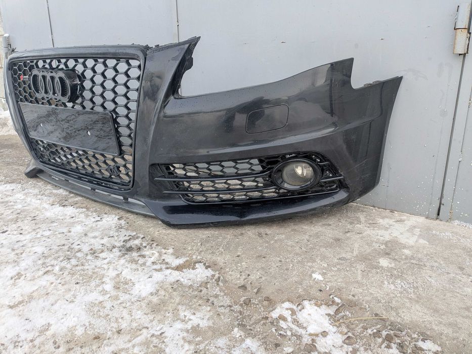 Бампер передній Audi A4 B8 Ауді А4 Б8 LZ9Y 08-12 рік S-line Передний