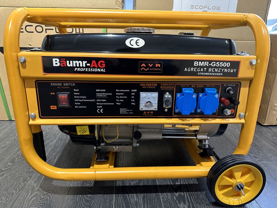 Генератор BAUMR-AG 4,2кВт Німеччина! Є ОПТ!!! Чистий синус! Нові!!!