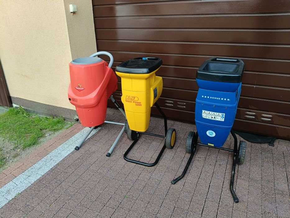 Rębak gałęzi walec mocny
