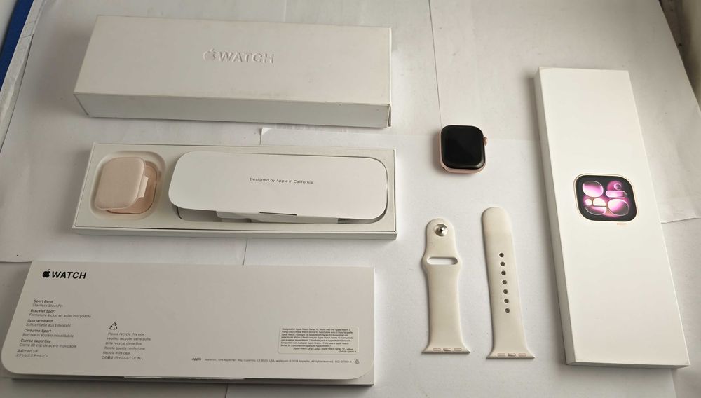 Smartwatch Apple Watch Series 11 GPS 42mm różowy S/M