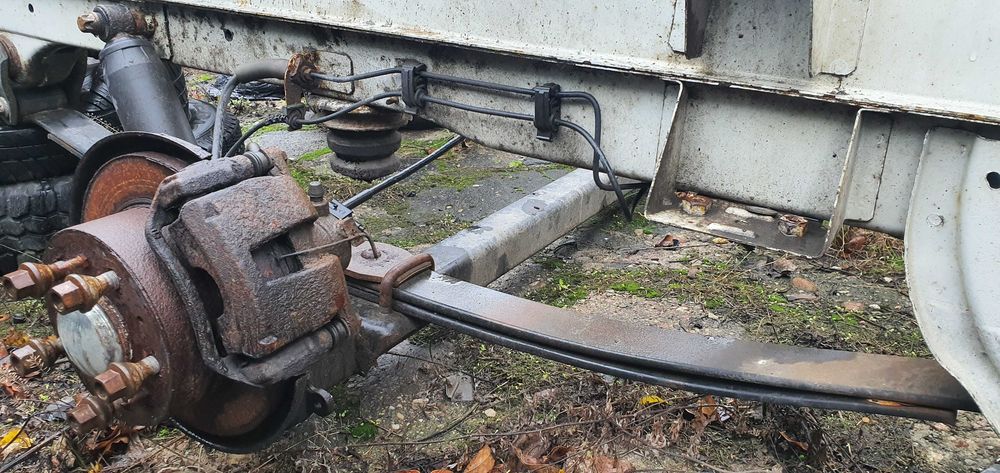 Oś tylna belka kompletna Fiat Ducato, Boxer, Jumper 2017 rok