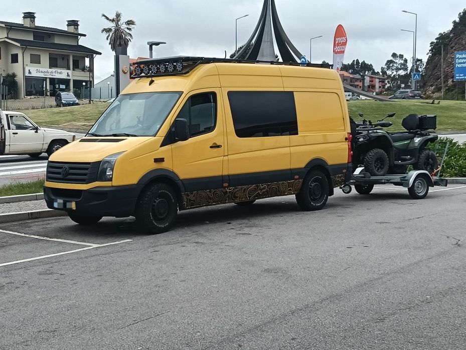 Vw volkswagen crafter autocaravana 2016 reboque motos 
Motor 2.0