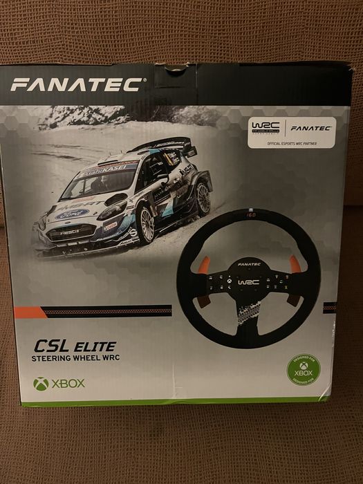 Volante Fanatec CSL WRC novo