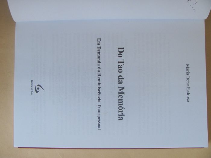 Do Tao da Memória de Maria Irene Pedroso