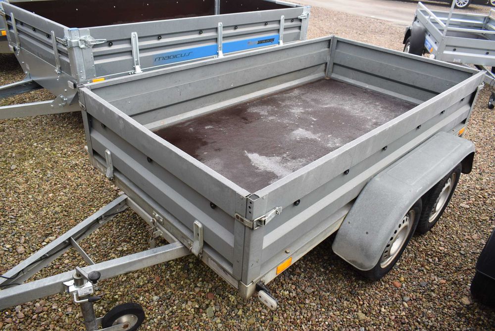 Przyczepa Neptun UŻYWANA 236x129x40 Dwuosiówka, 750 DMC