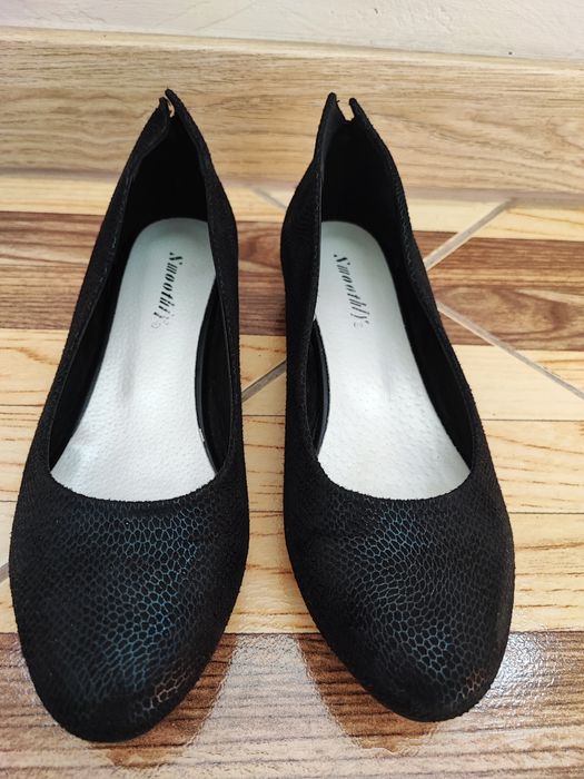 Buty baleriny smoothly r.37 czarne