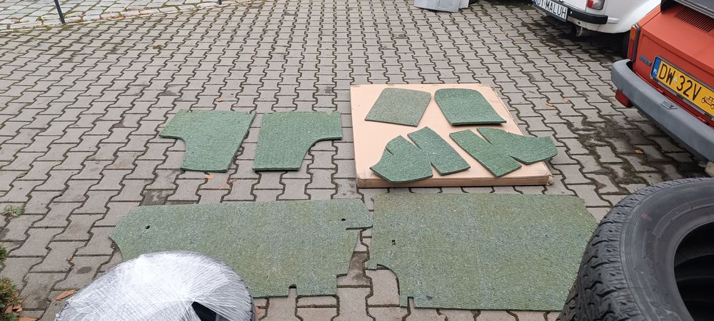 Fiat 126p wygłuszenia podłogi nowe kompletny zestaw tylko u mnie nowe