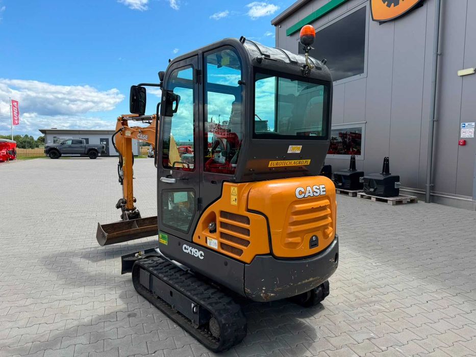 Minikoparka Case CX 19 C rok 2021 stan bdb. jak koparka Volvo, Cat