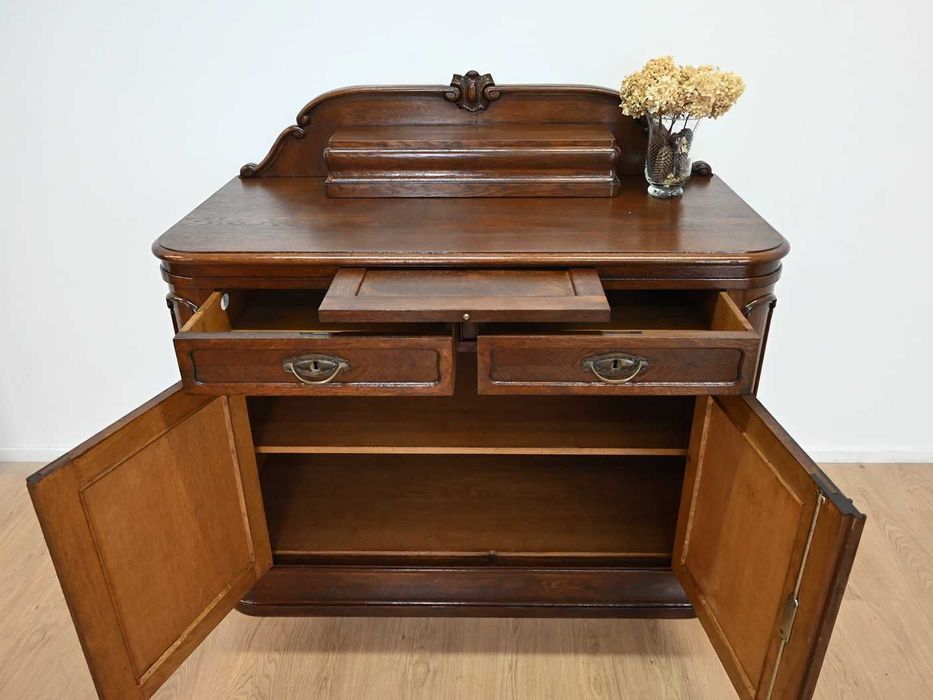 piękna komoda w ciepłym dębie 120306