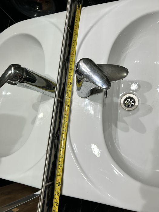 Umywalka cersanit z szafka