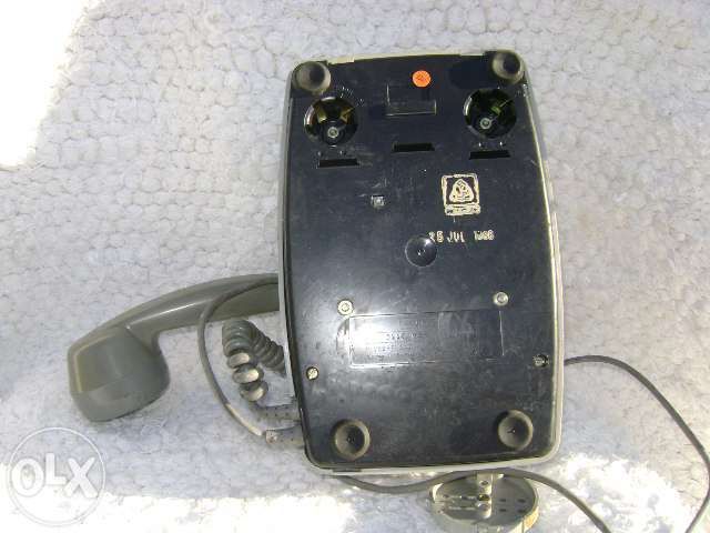 Telefone cinza claro - julho 1988 - modelo 55A-3110