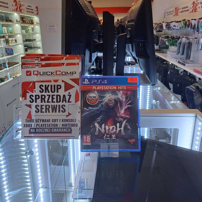 Gra PlayStation 4 PS4 / PS5 NIOH Gwarancja 1 rok QUICK-COMP