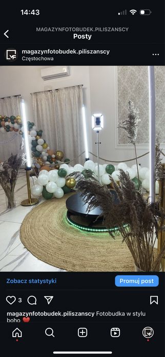 Fotobudka 360 Czestochowa wynajem