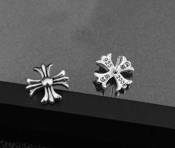 Сережки пусети Chrome Hearts | ціна за пару