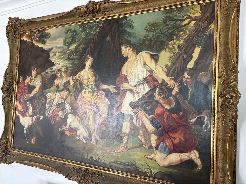 Quadro Antigo Assinado “Ana Maria” (1963) - Óleo sobre Tela