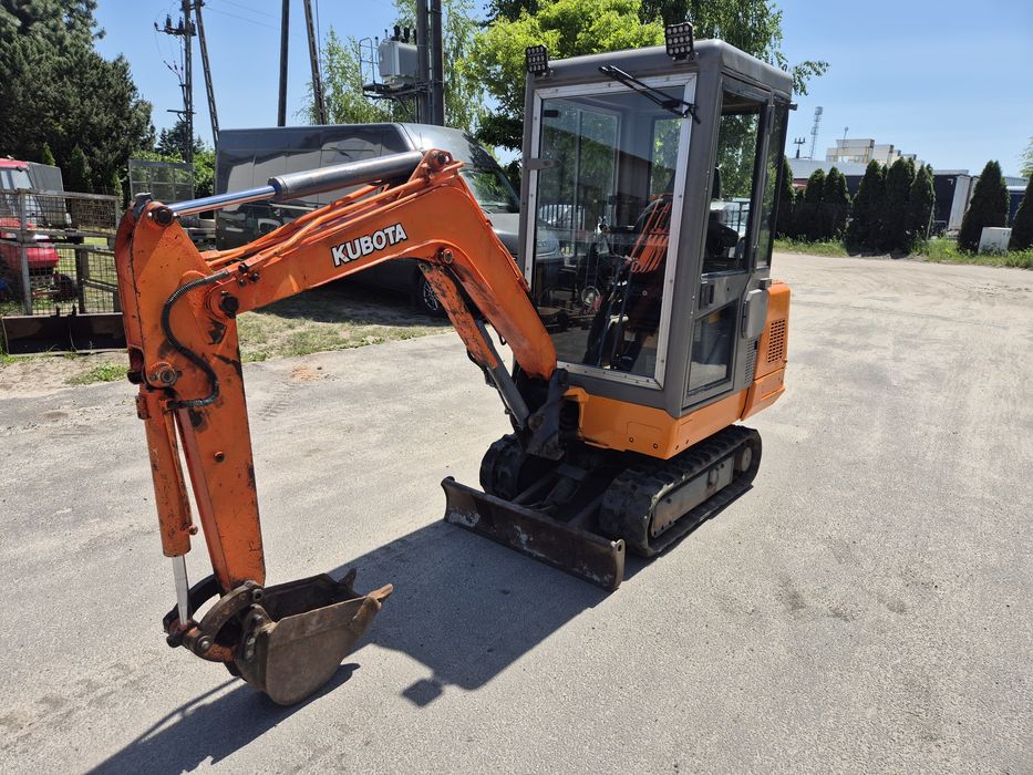 Minikoparka kubota kx41 3 łyżki z niemiec