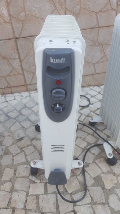 4 aquecedores a óleo