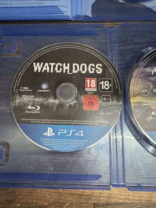 PlayStation Ps 4 Pakiet gier Fifa 21 Watch Dogs Anthem!