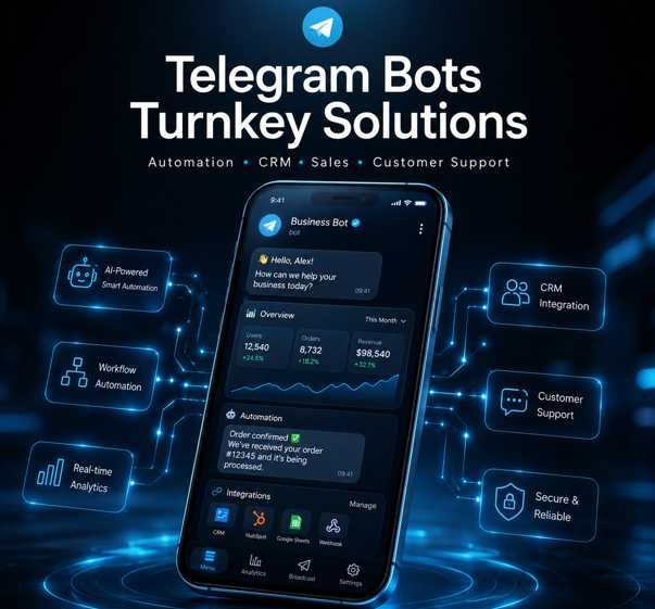 Створення Telegram Bot під різні задачі