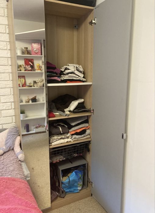 Ikea szafa PAX lustra