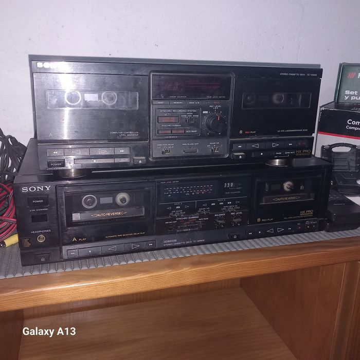 Deck's cassete sony
