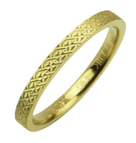 Obrączki ślubne złote model M 007 Goldrun Bytom