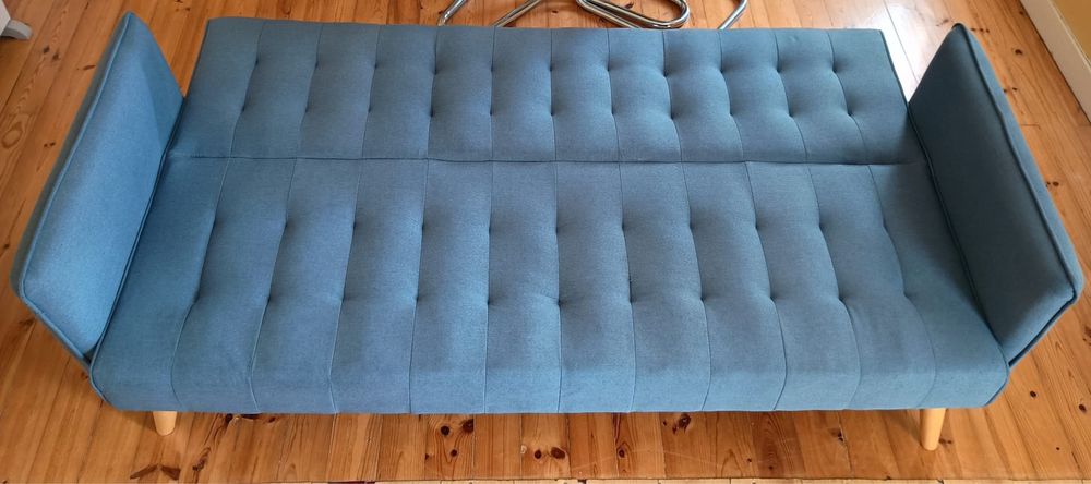 Sofá Cama Azul clic clac