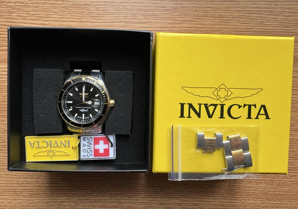 Часы Инвикта INVICTA Pro Diver  MASTER OF THE OCEANS  Swiss Made