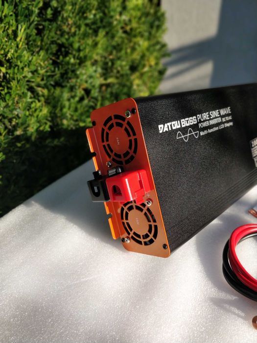 Inversor Onda Senoidal Pura 12/24/230V — 1000W / 1500W / 2000W + LCD