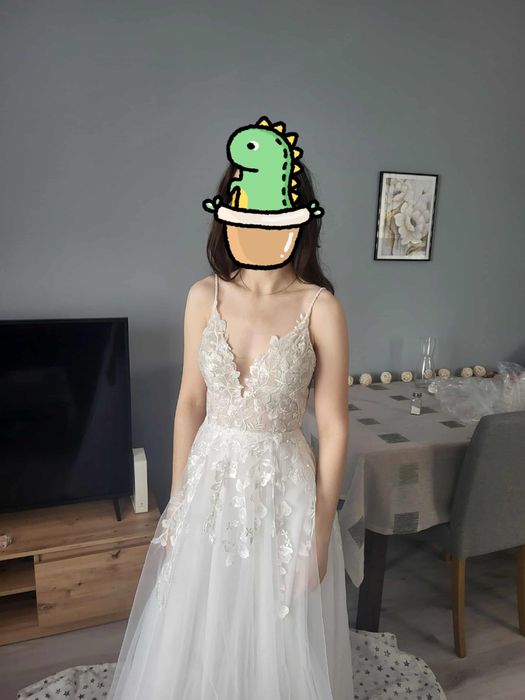 Biała suknia ślubna 34/36