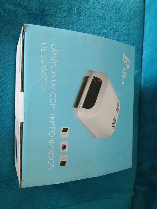 Catalisador de Unhas - Lâmpada UV com Temporizador de 36 Watts