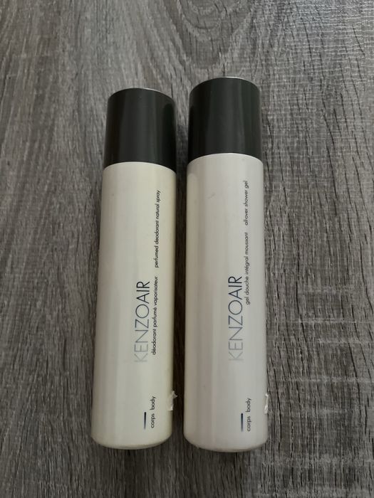 Pack Kenzo Air Vintage, Selado, Raro. Desodorizante e Gel Douche