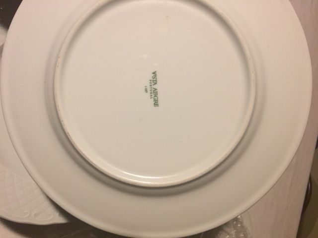 Vista Alegre Escorial à unidade (37 pratos)