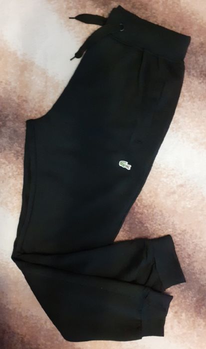 Dresy meskie z logo Lacoste.