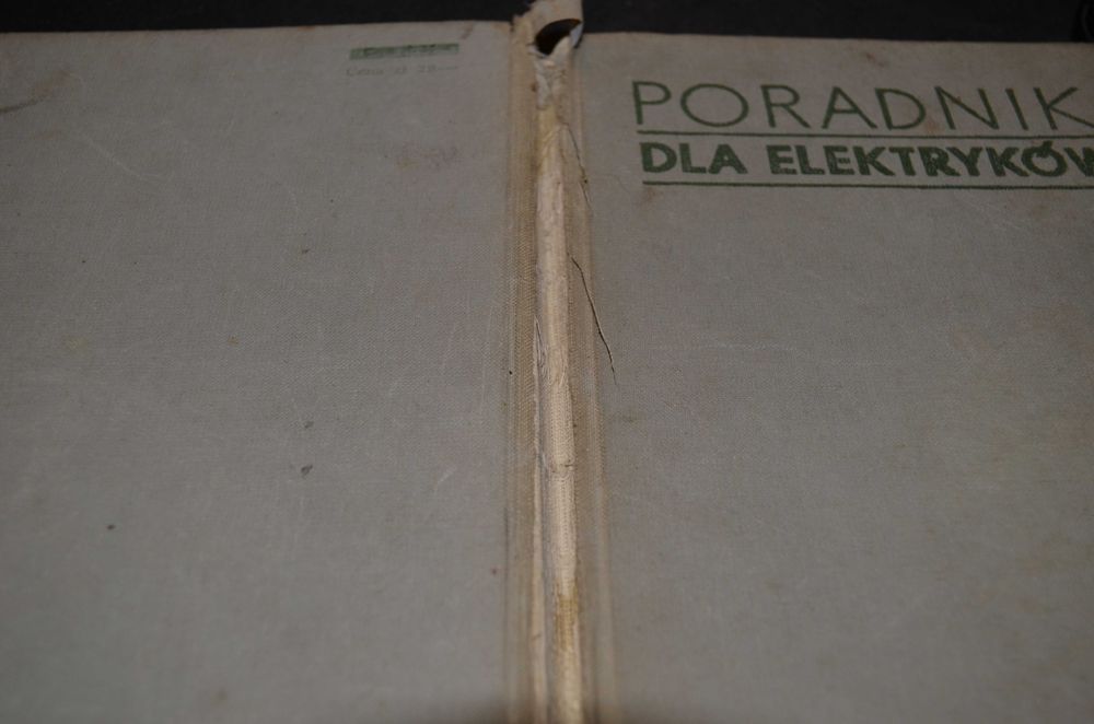 Poradnik dla elektryków 1964 Tadeusz Dworzański