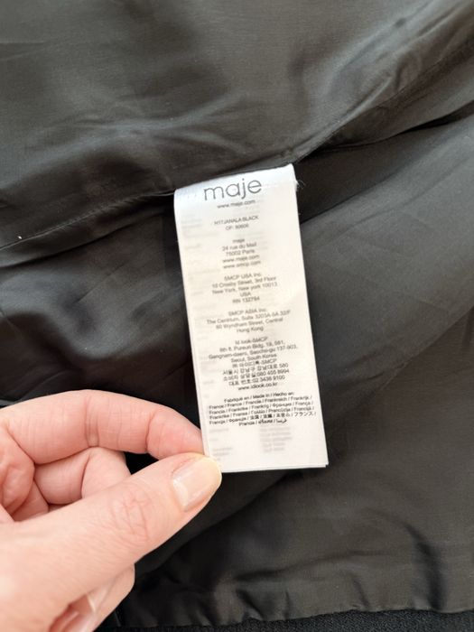 Спідниця на запах бренду Maje. 36 розмір. Зима.